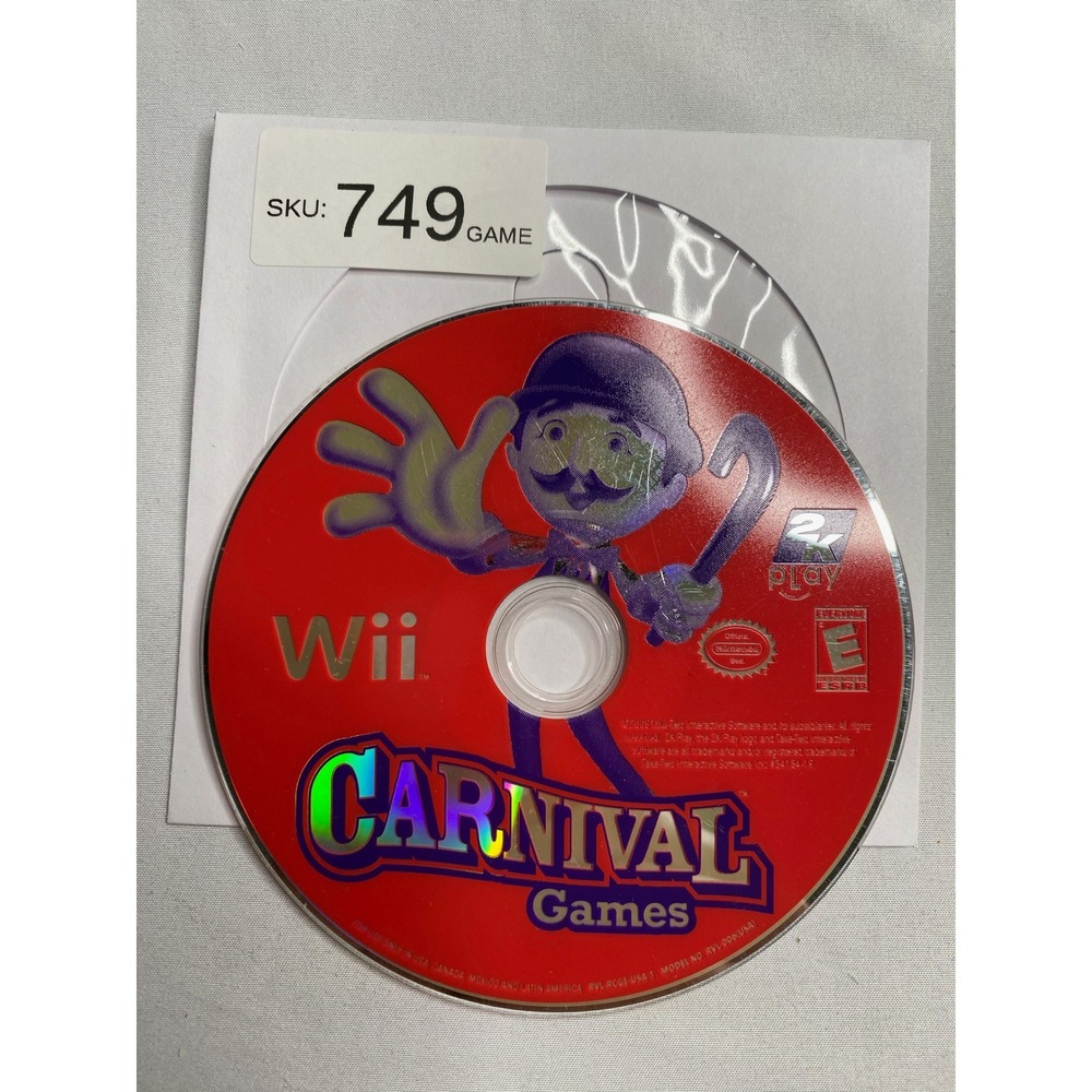 Carnival Games Nintendo Wii Video